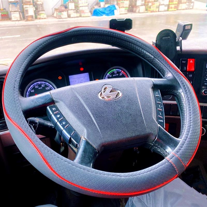 柳汽乘龙新M3 M5M7T5rT7 H5VH7609龙卡霸龙 507货车皮革把套方向