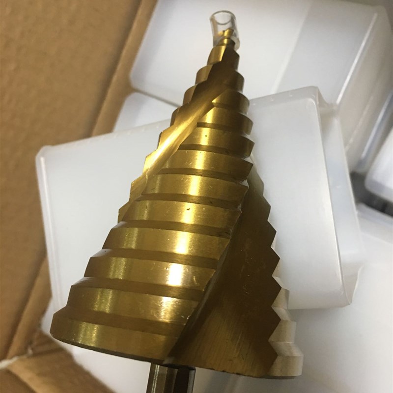 精工6-60mm大尺寸开孔器高速钢螺F旋槽阶梯宝塔钻三角钻多功能钻