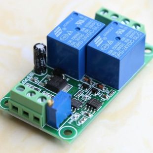 12V24V直流电机推杆正反转控制带过载过流堵转保护器10A电流可调