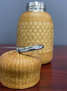 水杯保温杯茶杯不锈钢暖Z60扣热水壶编水瓶便携杯子丝