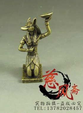 铸造 桌面纯铜人物小摆件古玩铜器实心摆件铜像