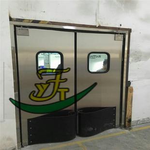门自由门超市通道自动门厨房隔音自由门厂家定制