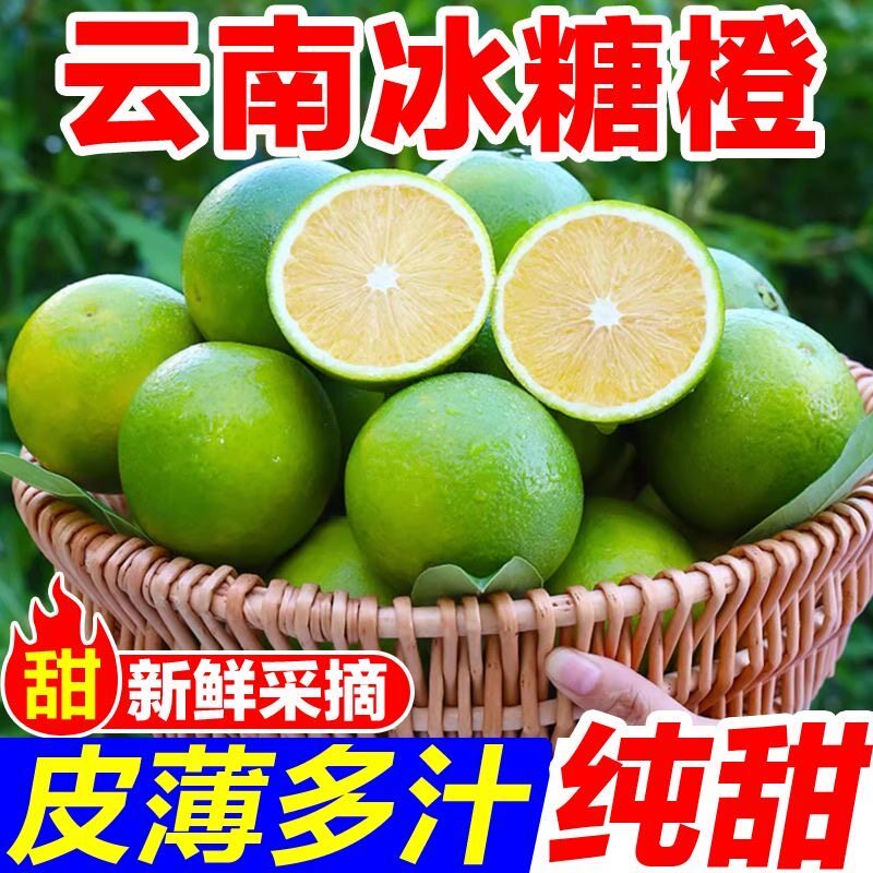 正宗云南哀牢山冰糖橙当季鲜甜