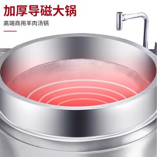 电商用电磁卤煮锅 肉熬牛羊东肉汤45卤锅汤炉食堂磁灶关煮