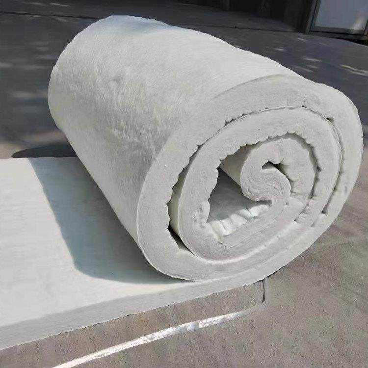 工业窑炉硅酸铝双面针刺毯128k锅炉防火隔热棉硅酸铝陶瓷纤维毡