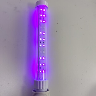 杀虫灯专用LED光源灯管灯泡220V紫光灯灭蚊灯诱虫灯3个发光面