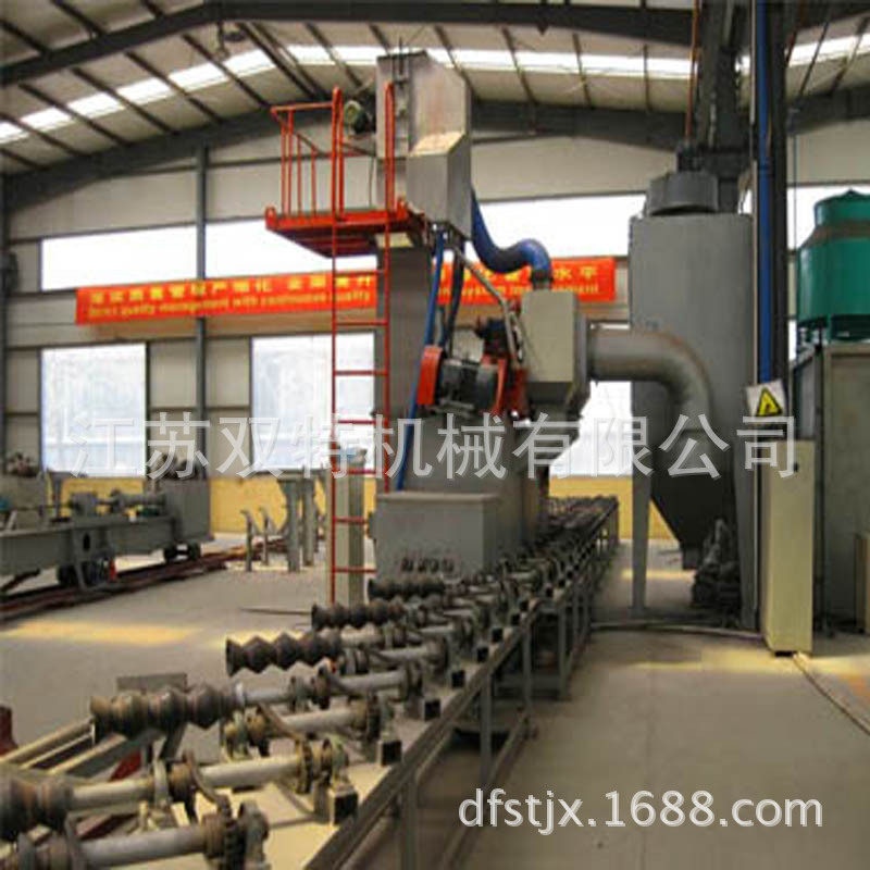 钢管内壁抛丸机 钢瓶钢管外壁抛丸机 液化气钢管抛丸机