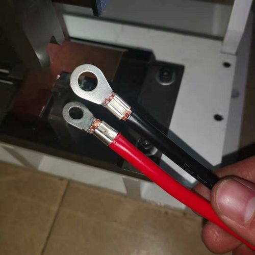 半自动节能端子机端子压接机铆压机铜鼻子压着机接线机节能高效