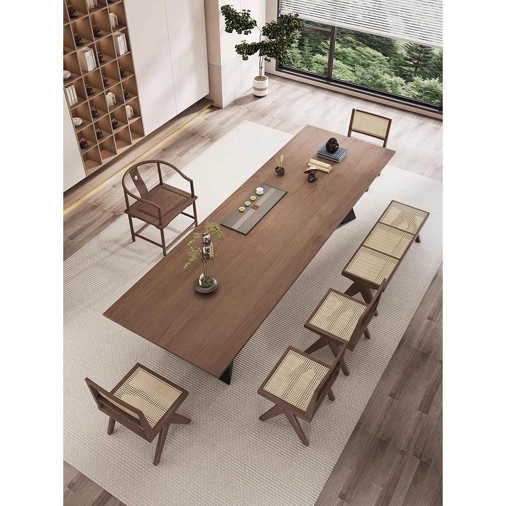 极简实木泡茶桌办公室功夫茶台茶几台大板白蜡木现代风茶桌椅组合,住宅家具,家用茶台/茶桌,淘宝优惠券,粉丝福利购,淘宝优惠卷