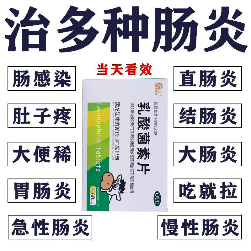 庆瑞 乳酸菌素片 0.4g*60片 肠内异常发酵消化不良肠炎小儿腹泻,OTC药品/国际医药,肠胃用药,淘宝优惠券,粉丝福利购,淘宝优惠卷
