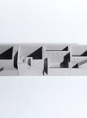 水泥微景观建筑多肉花盆器皿网红笔筒置物盘装饰摆件北欧纪念碑谷