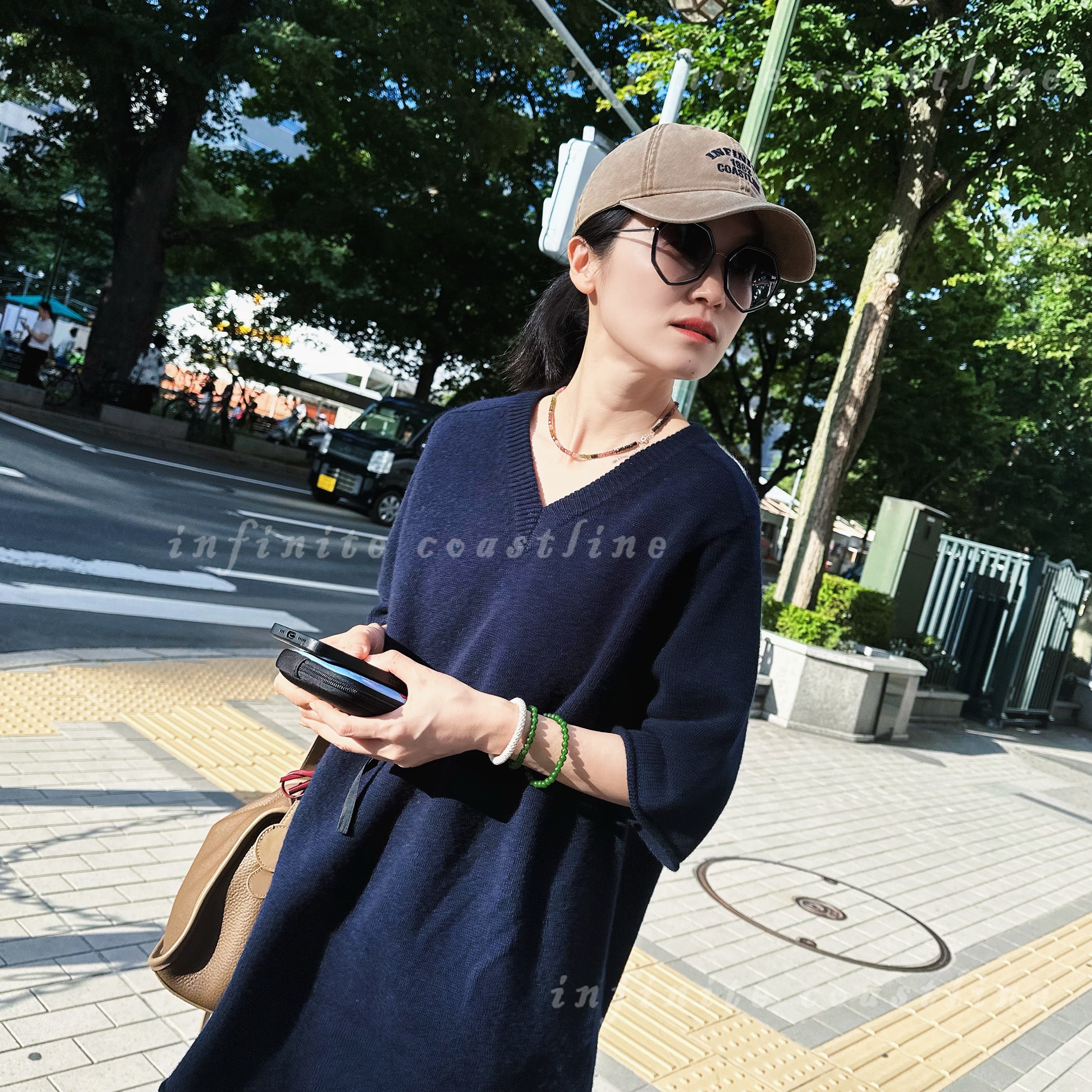 INFINITE COASTLINE/无垠海岸12441【札幌】蓝毛裙