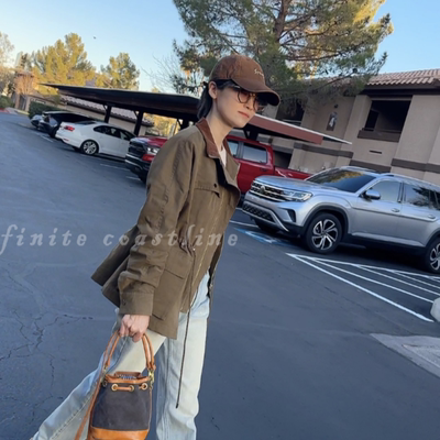 INFINITE COASTLINE/无垠海岸春晓12331工装外套