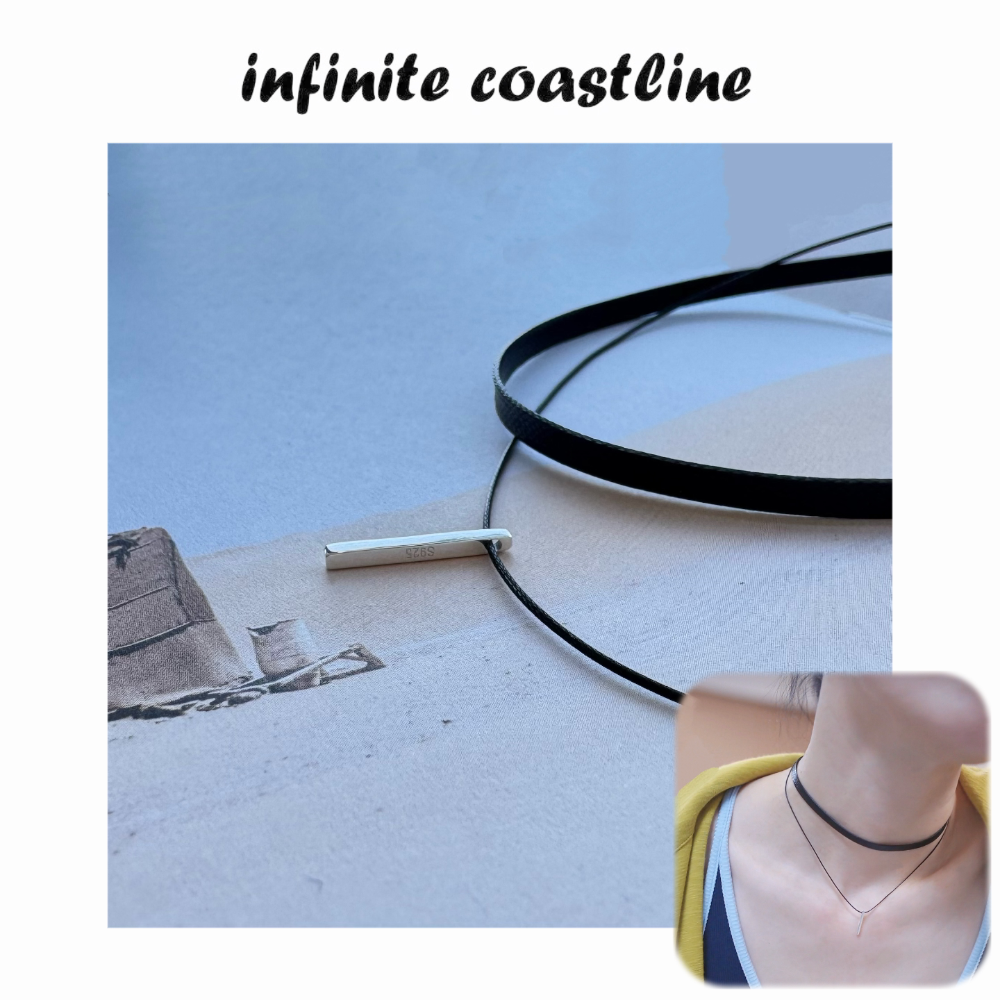 无垠海岸/INFINITE COASTLINE 4494一心一意项链