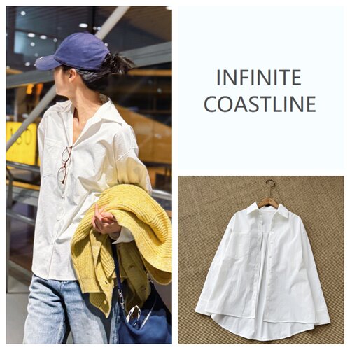 INFINITE COASTLINE/无垠海岸C12600【抗皱】白衬衫OD-617