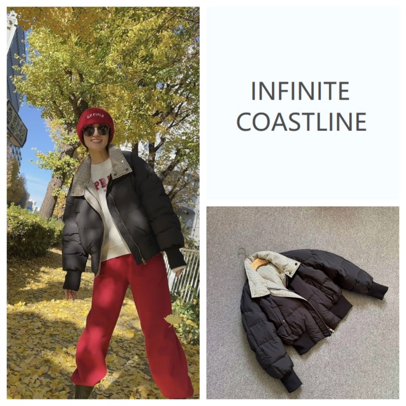 INFINITE COASTLINE/无垠海岸春晓12539两面穿冬季保暖羽绒服