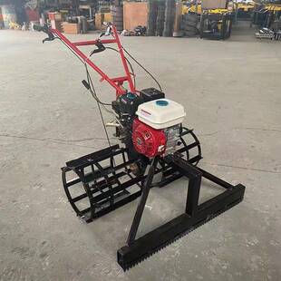 翻滚蛟龙推平机可倒挡水泥摊铺机摊铺高度50公分扒灰机