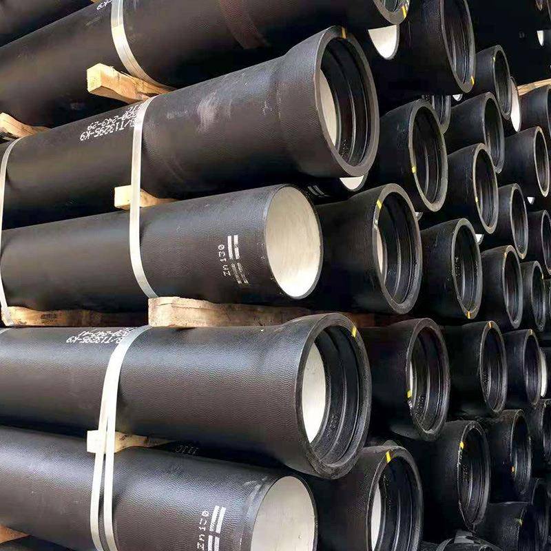 佛山球墨铸铁管市政工程大口径柔性K9给水排污管防腐球墨铸铁管