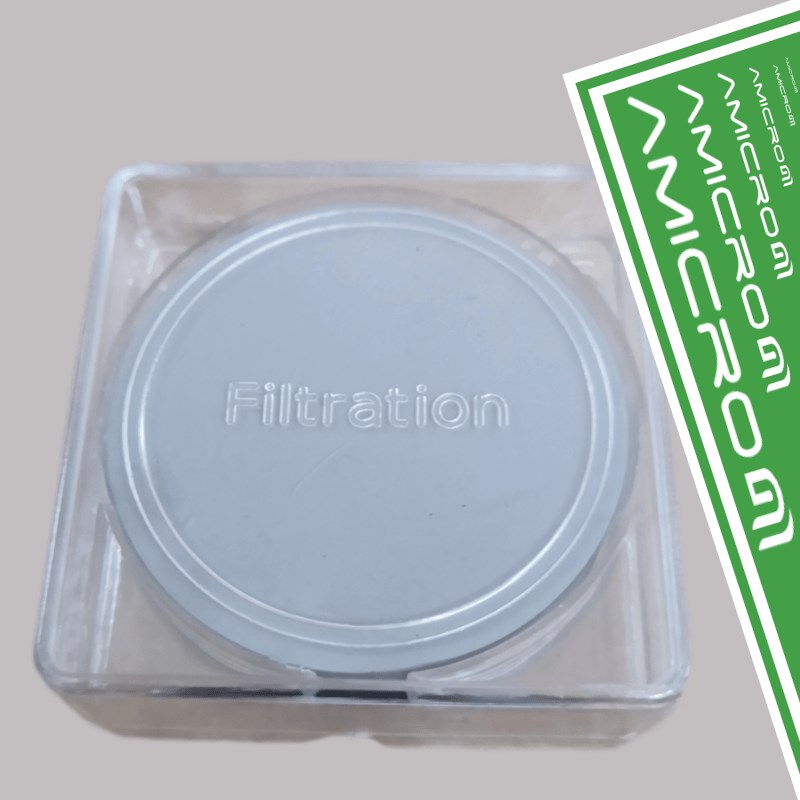 100mm黑色滤膜 细菌土壤不容颗粒物检测微孔滤膜 50片 CHM100045