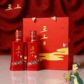2瓶 礼盒装 浓香型52°白酒 500ml 静思有我 互上鸿图