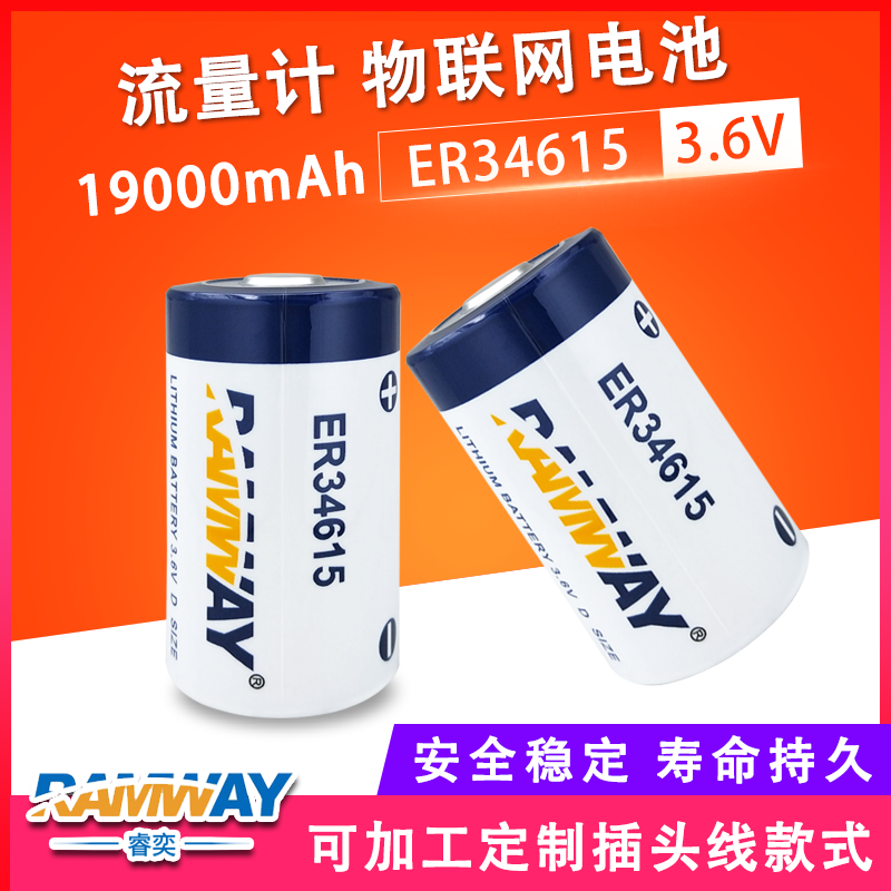 睿奕ER34615锂电池3.6V