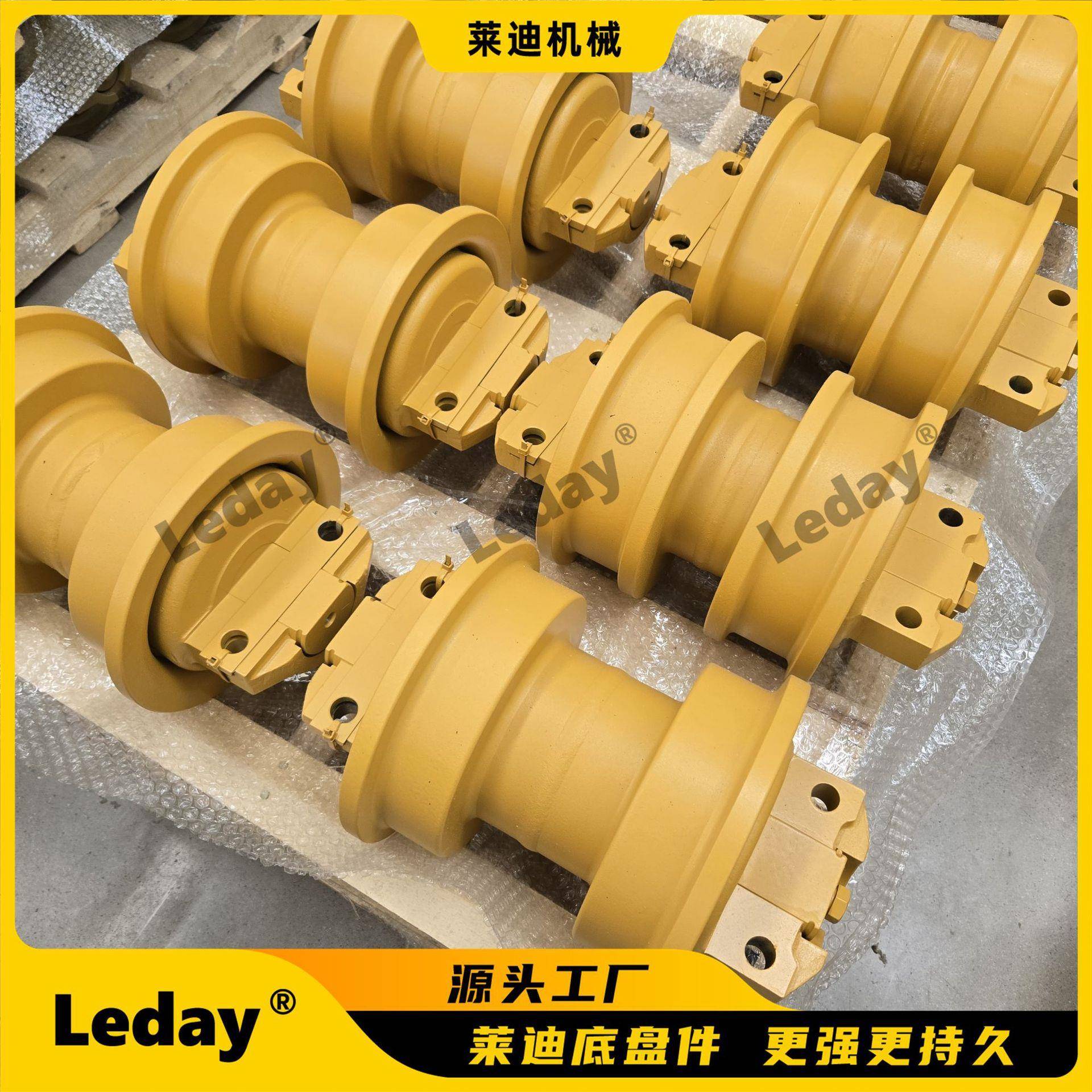 供应D65支重轮单边滚轮14X-30-00082单边推土机支重轮工厂