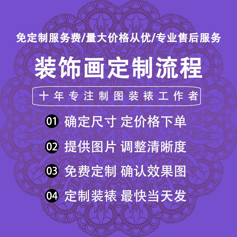 来图定制3D立体画装饰画客厅沙发背景墙挂画办公室动漫人物照片图片