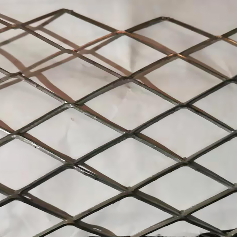 菱形网304不锈钢钢板网装饰防护护栏拉伸网踏板防盗防鼠金属网