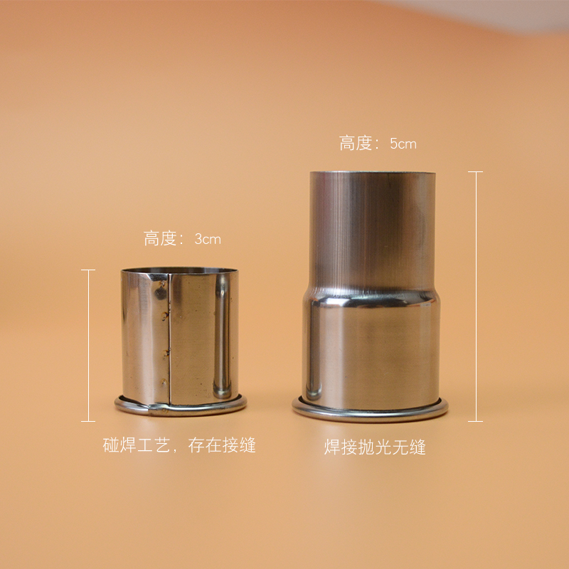 无缝304不锈钢圆形切模慕斯蛋糕水果彩虹卡通包蛋挞饺子皮切模具