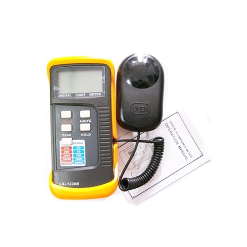 销售lx1330b数显亮度计光度检测仪 照N度计数字照度仪光度计