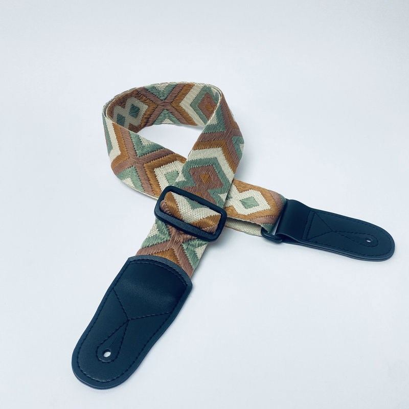 乐器针织背d带电吉他贝斯木吉他通用 出口高品质 机器提花结实耐