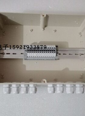 0防水盒36盒mm接线端子10孔带线盒*2 *9线带过0 F进出210导轨