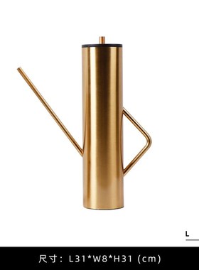 现代轻奢金属水壶形状摆件酒柜客厅售H楼处样板间电视柜玄关装饰