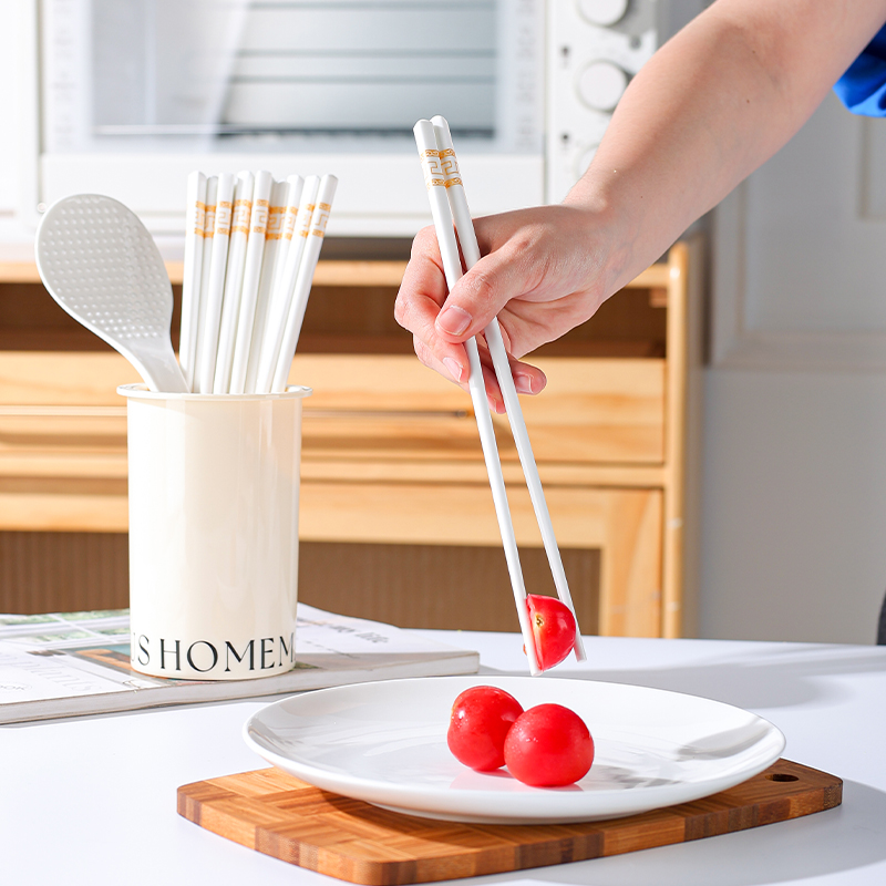 陶瓷筷子山西正品家用优质高档防霉筷抗菌耐高温食品级2025新款