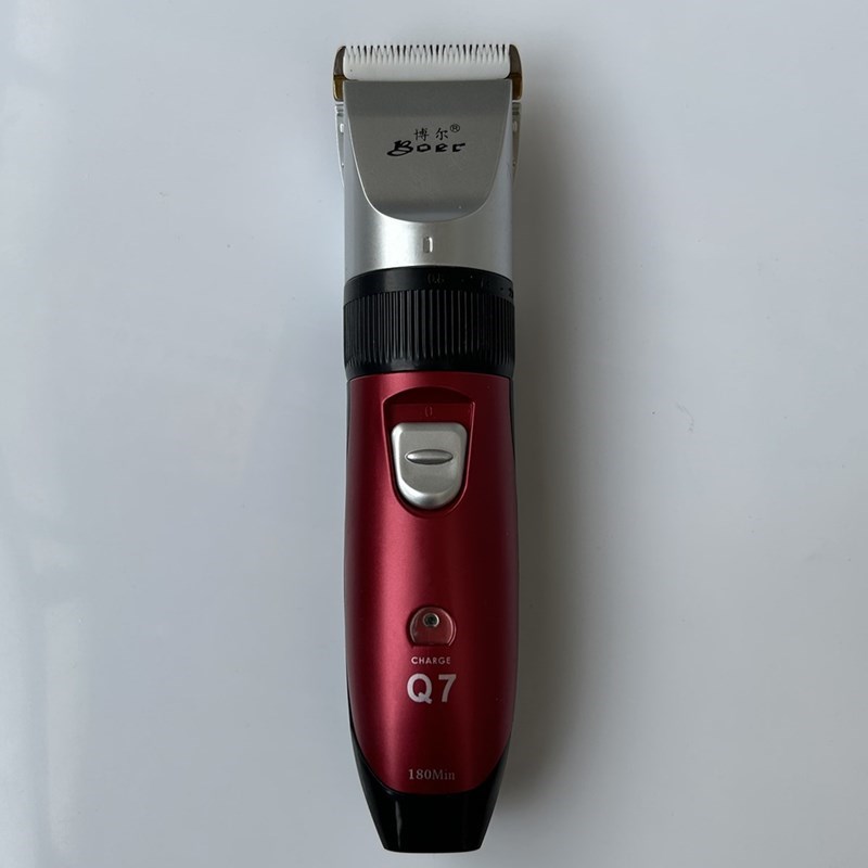 博尔发廊家用电推剪双锂电陶瓷刀头静音成人儿童剃头充电式理发器
