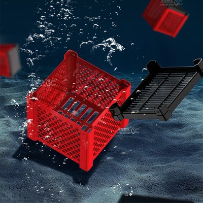 鱼缸过滤材料收纳盒活性炭细菌屋非陶瓷环磁力宝净水魔方黄水克星