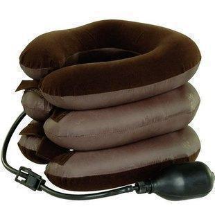 颈椎牵引器家用颈椎充气牵引器牵引仪颈托缓解颈部疼痛买二送颈