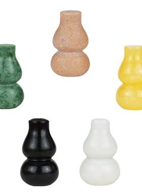 五色葫芦天然玉石金木水火土五行布局专用中式客厅玄关福禄摆件