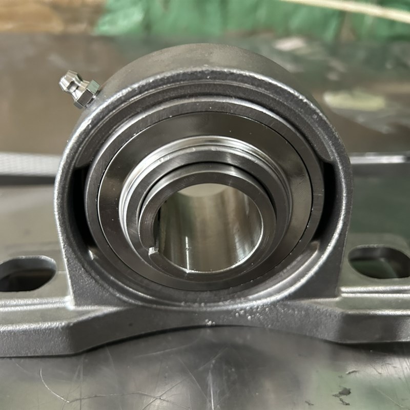 不锈钢带紧定套立式座外球面轴承 SUKP205 UKP206 P207 P208 P209