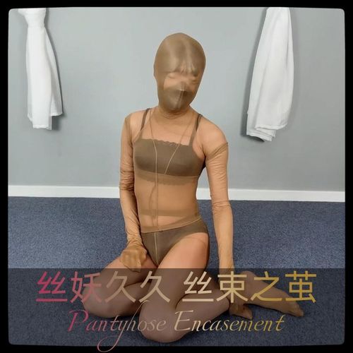 全包紧身衣专用护面助呼吸防塌压扁鼻罩连体全身丝袜面具立体五官