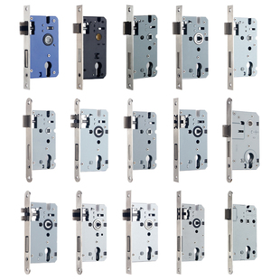 锁体卧室门锁锁芯家用通用型锁体室内木门房门锁配件锁舌锁心经营