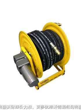 高压电管油管软工业消防软管卷盘50米全自动伸缩高压动LAD卷管器