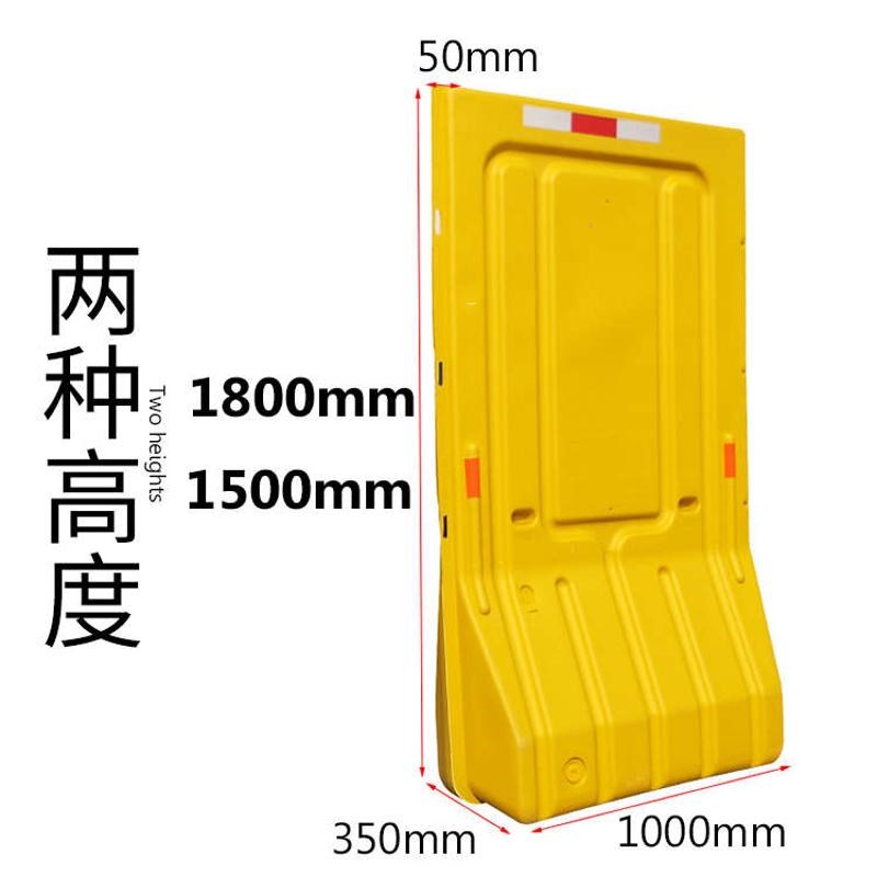福桶围挡建泉州隔离水马注水墩防撞水马三孔J1.8米围栏交通1.2米