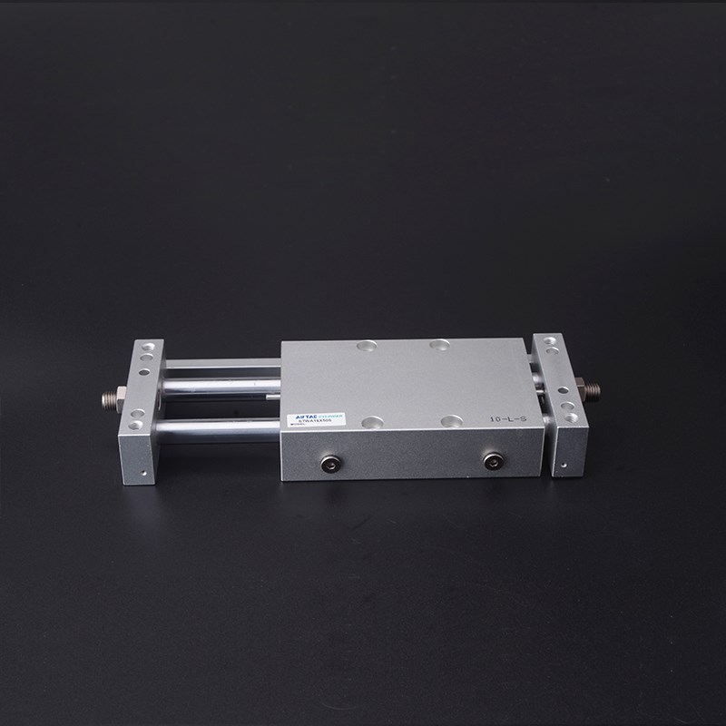 亚德客型双轴双杆滑台气缸STWB10X16X20X25X32X50X75X100SX200S