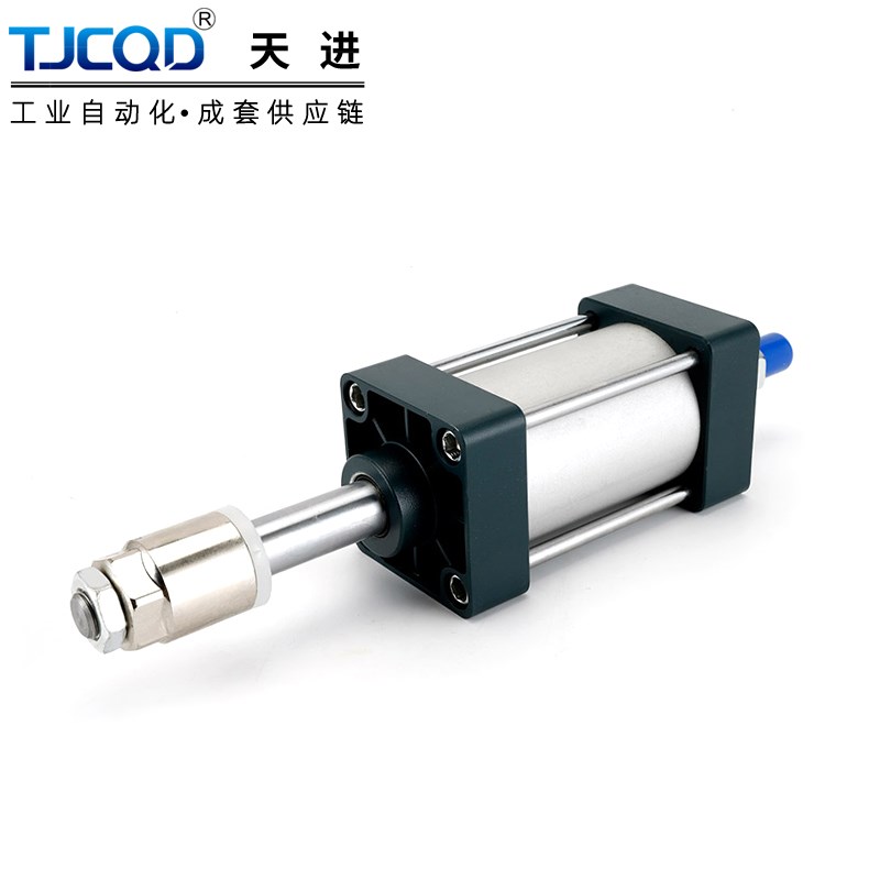 TJCQD天进标准气缸大推力SUJ双出可调40X50X63X80带磁导杆气缸