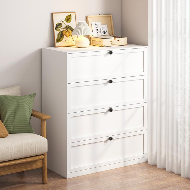 抽屉式收纳柜五抽斗柜卧室钢制客厅储物柜儿童置物柜婴儿喂养台柜