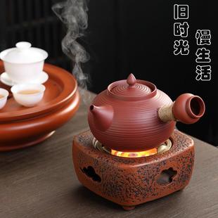 家用烧水壶小围炉烤火新型高端泡茶陶壶套装 电陶炉煮茶新款 功夫茶
