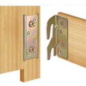 床铰链挂件床插配件 功能沙发床铰少儿床挂件 家具床五金配件角码