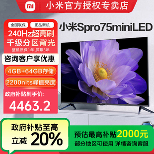 75英寸 Pro LED 一级节能 Mini 小米电视