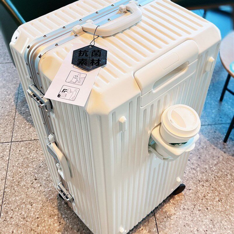 大容量多功能行李箱铝框拉杆箱28寸密码箱煞车万向W轮旅行箱子男
